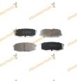 Brake Pads | Toyota Land Cruiser Sequoia Tundra | Lexus LX | Rear Axle | Not Prepared for Wear Indicator | OEM 446660161
