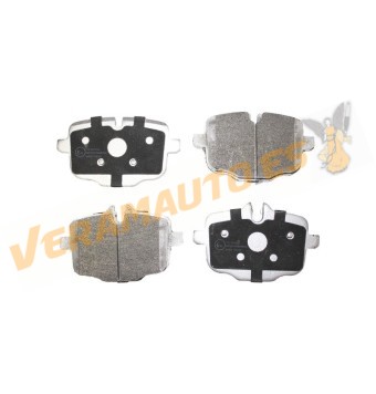 Abakus Brake Pads | BMW F10 F11 F06 X3 X6 | Rear Axle | Prepared for Wear Indicator | OEM Simila 284390