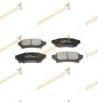 Brake Pads | Toyota Prius Plus Highlander Mirai Sienna | Lexus RX| Rear Axle | Not Prepared for Wear Indicator | OEM 446630290