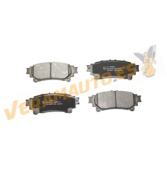Juego de pastillas de freno Traseras toyota prius jpd1 lexus OEM Similar 446600000000000 | 446647051 | 44664813079