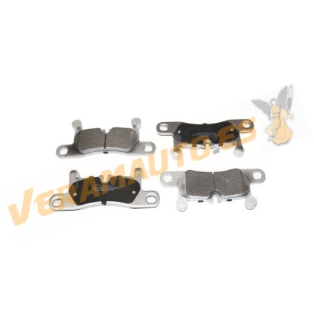 Pastillas de Freno ABAKUS | Porsche Cayenne | Volkswagen Touareg | Eje Trasero | Sistema de Frenos Brembo | OEM 95835293900