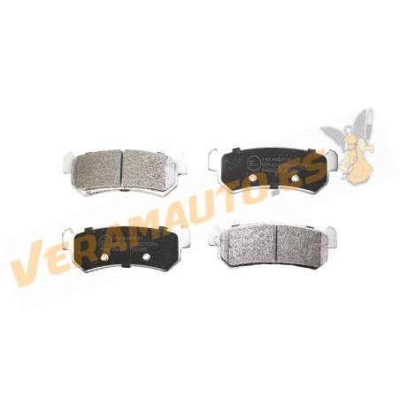 Pastillas de Freno ABAKUS | Chevrolet Aveo | Daewoo Kalos Lacetti | Eje Trasero | Sistema de Frenos Sumitomo | OEM 96405131