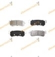 Brake Pads ABAKUS | Chevrolet Aveo | Daewoo Kalos Lacetti | Rear Axle | Sumitomo Brake System | OEM 96405131