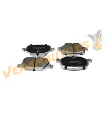 Brake Pads ABAKUS | FIAT 500, Idea, Panda, Punto | Citroen E-Mehari | Rear Axle | TRW Brake System | OEM 1618111480