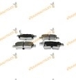 Brake Pads ABAKUS | Honda CR-V | Rear Axle | With Audible Wear Indicator | OEM 43022SWWG02