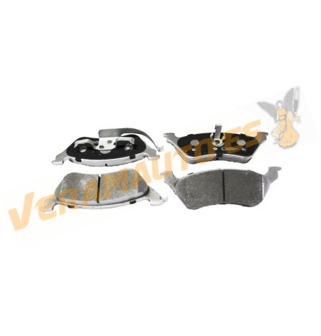 Brake Pads ABAKUS | Chrysler Voyager | Jeep Cherokee | Rear Axle | Kelsey Hayes Brake System | OEM 5019805AA