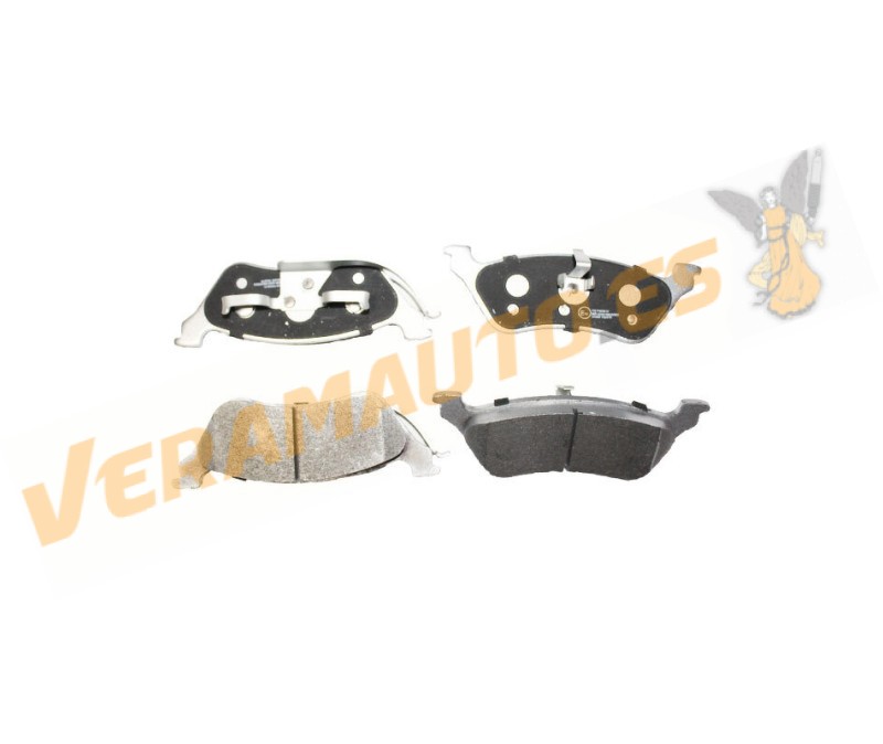 Brake Pads ABAKUS | Chrysler Voyager | Jeep Cherokee | Rear Axle | Kelsey Hayes Brake System | OEM 5019805AA