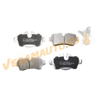 Brake Pads ABAKUS | Mini R50 R56 R52 R55 | Rear Axle | Lucas TRW Brake Systems | OEM 34216778327