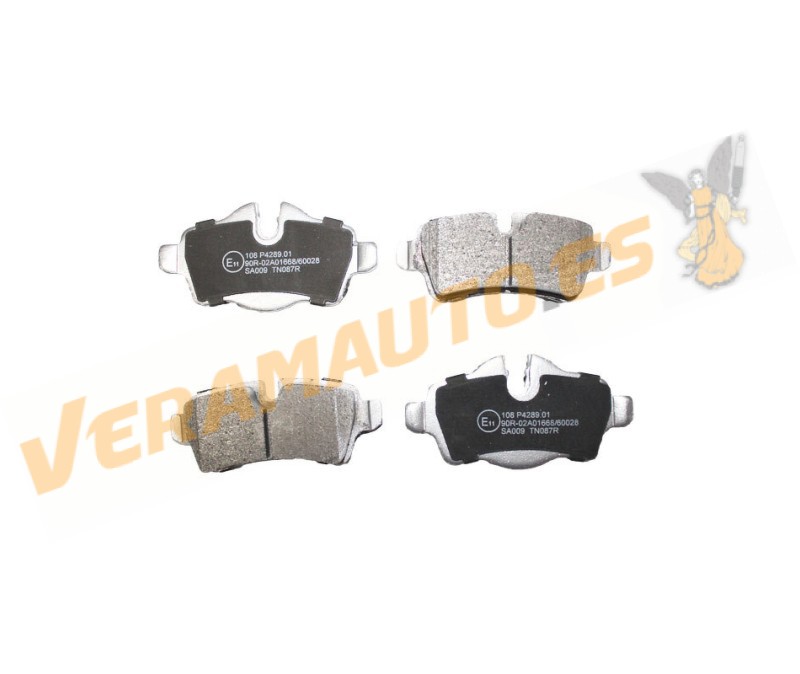 Pastillas de Freno ABAKUS | Mini R50 R56 R52 R55 | Eje Trasero | Sistemas de Frenos Lucas TRW | OEM 34216778327