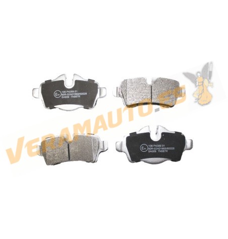 Brake Pads ABAKUS | Mini R50 R56 R52 R55 | Rear Axle | Lucas TRW Brake Systems | OEM 34216778327