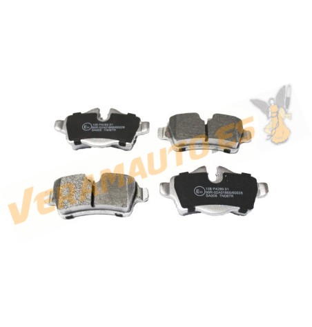 Pastillas de Freno ABAKUS | Mini R50 R56 R52 R55 | Eje Trasero | Sistemas de Frenos Lucas TRW | OEM 34216778327