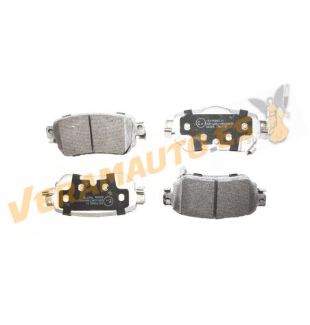 Rear Brake Pads for Nissan Qashqai (J11) X-Trail (T32) | Renault Kadjar (HA/HL) Koleos (HC) | OEM Similar D40605SA0A