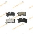 Brake Pads ABAKUS | Toyota Avensis Corolla | Rear Axle | TRW Lucas Brake System | OEM Similar to 446602060