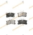 Brake Pads ABAKUS | Toyota Avensis Corolla | Rear Axle | TRW Lucas Brake System | OEM Similar to 446602060
