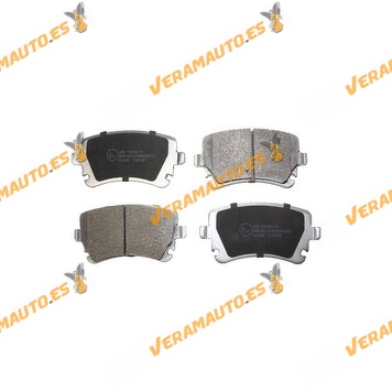 Pastillas Freno Audi A4 | A6 | A8 | Volkswagen Transporter | Traseras | No Preparado Indicador Desgaste | OEM 4B3698451A