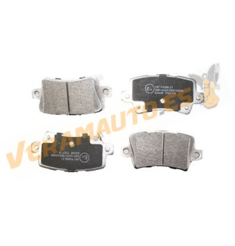 Brake Pads ABAKUS | Honda Civic VIII from 2005 to 2011 | Rear Axle | Lucas TRW Brake System | OEM 43022SMGE01