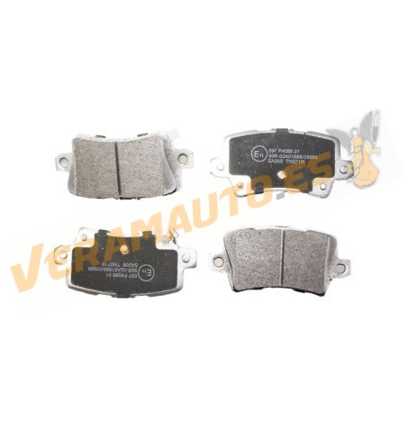 Brake Pads ABAKUS | Honda Civic VIII from 2005 to 2011 | Rear Axle | Lucas TRW Brake System | OEM 43022SMGE01