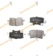 Pastillas de Freno ABAKUS | Honda Civic VIII de 2005 a 2011 | Eje Trasero | Sistema de Frenos Lucas TRW | OEM 43022SMGE01