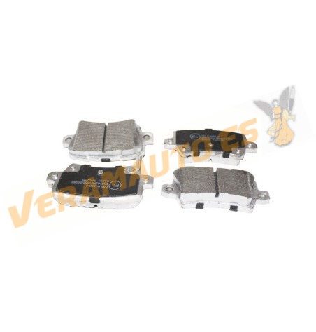 Pastillas de Freno ABAKUS | Honda Civic VIII de 2005 a 2011 | Eje Trasero | Sistema de Frenos Lucas TRW | OEM 43022SMGE01