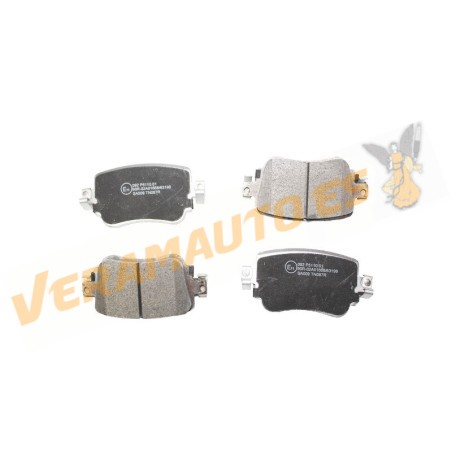SRLine Brake Pads Audi A1 | Q3 | SEAT Alhambra | Leon | Skoda Octavia III | Volkswagen Caddy IV | Rear Axle | OE 2K5 698 451 C
