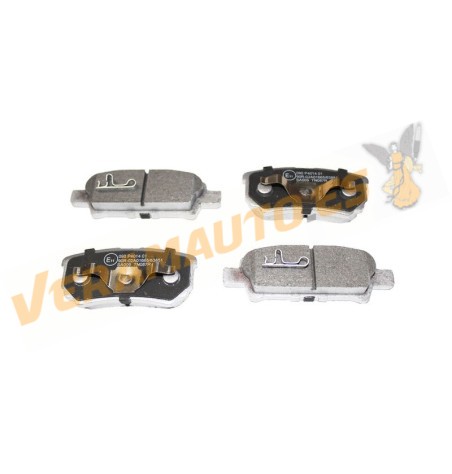 Pastillas de Freno ABAKUS | Mitsubishi Lancer | Jeep Compass | Eje Trasero | Sistema de Frenos Akebono | OEM 5191271AA
