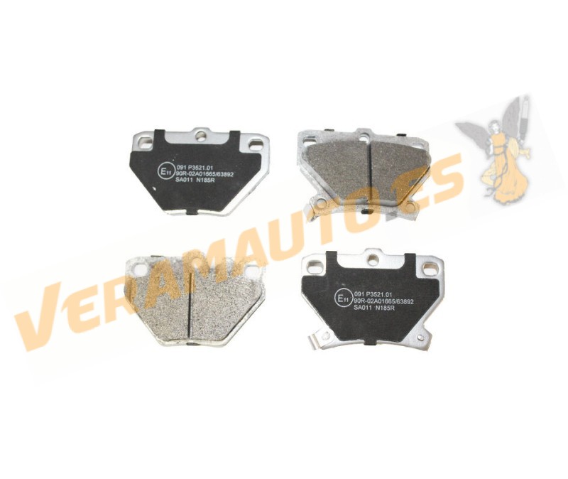 Brake Pads ABAKUS | Toyota Corolla Prius Yaris | Rear Axle | Sumitomo Brake System | OEM 446652020