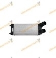Intercooler | Radiador Admisión Aire Citroen Berlingo Peugeot Partner 1.6 HDi de 2008 a 2018 | Diámetro 48mm | OE 0384L9