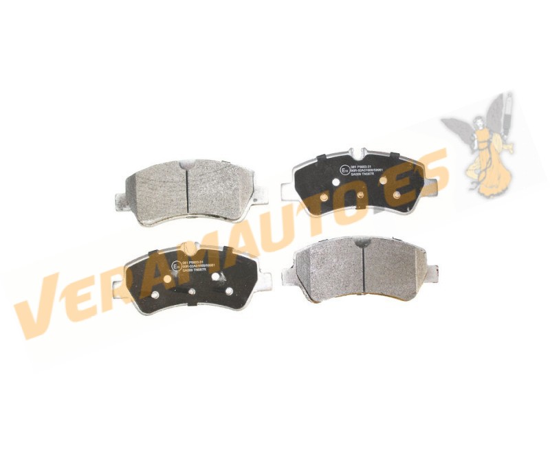 Brake Pads Abakus Ford Transit | Custom | Rear Axle | Wear Indicator Ready | OE 1763916