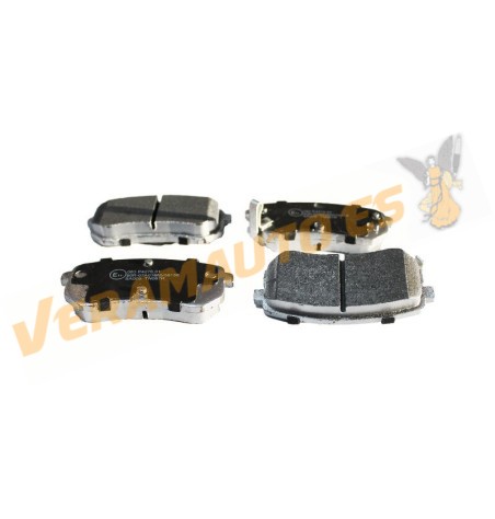 Pastillas de freno ABAKUS | Hyundai I10 | KIA Picanto | Eje Trasero | Sistema de Frenos Mando | OEM Similar a 583020XA00