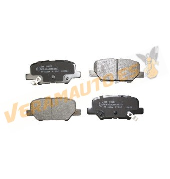 Pastillas de Freno ABAKUS | Peugeot 4008 | Mazda 6 | Mitsubishi ASX Outlander | Eje Trasero | OEM GHY92648ZD