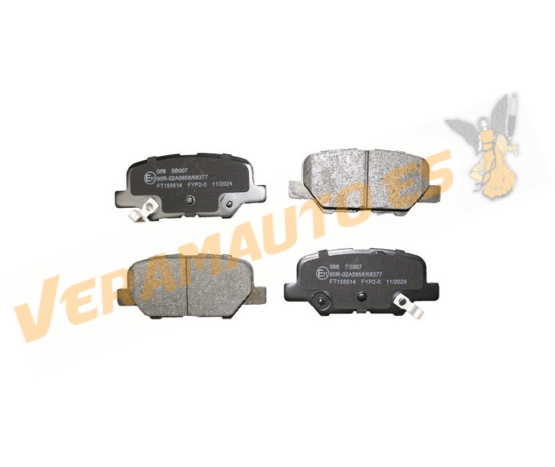 Brake Pads ABAKUS | Peugeot 4008 | Mazda 6 | Mitsubishi ASX Outlander | Rear Axle | OEM GHY92648ZD