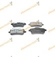 Pastillas de Freno ABAKUS | Mercedes Clase A W176 | CLA | GL| SLK | SLC | Eje Trasero | Sistema de Frenos TRW | OEM 0074208220