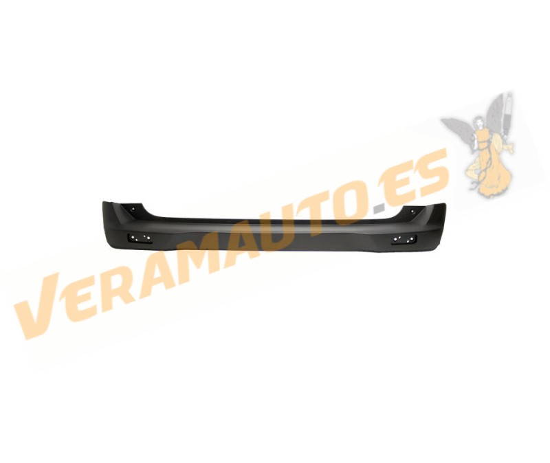 Rear Bumper for Ford Transit Tourneo Courier C4A from 2014 to 2024 | Black | Non-Reflective | 1865569 | ET7617906AG5CND