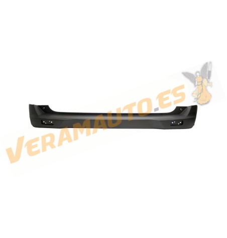 Rear Bumper for Ford Transit Tourneo Courier C4A from 2014 to 2024 | Black | Non-Reflective | 1865569 | ET7617906AG5CND