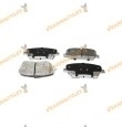Pastillas de Freno ABAKUS | KIA Sorento | Hyundai Santa Fe | Eje Trasero | Sistema de Frenos Akebono |  OEM Similar a 583022WA90