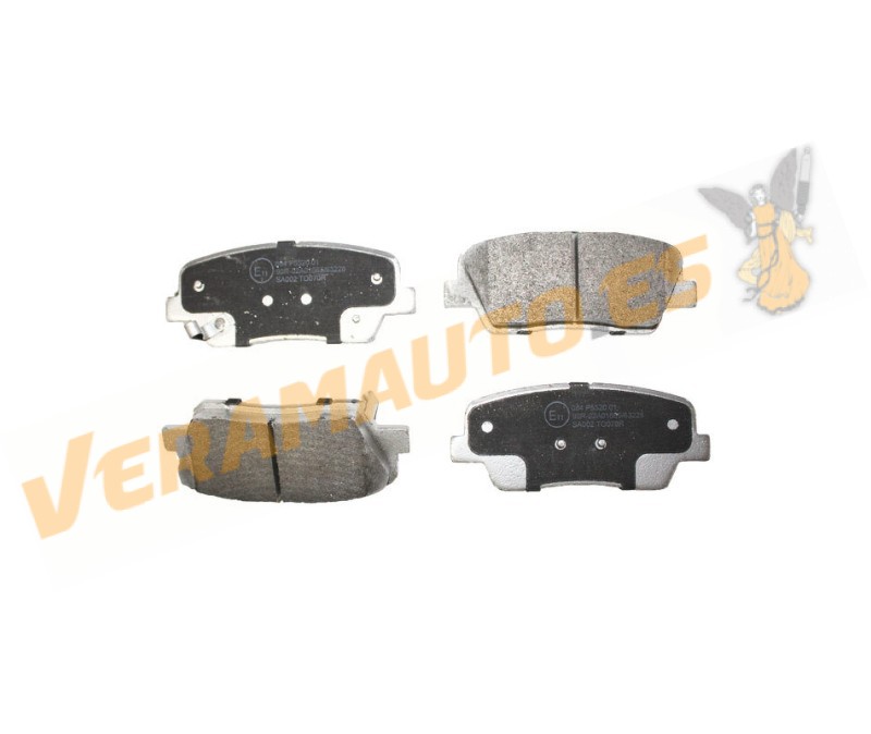 Brake Pads ABAKUS | KIA Sorento | Hyundai Santa Fe | Rear Axle | Akebono Brake System | OEM Similar to 583022WA90