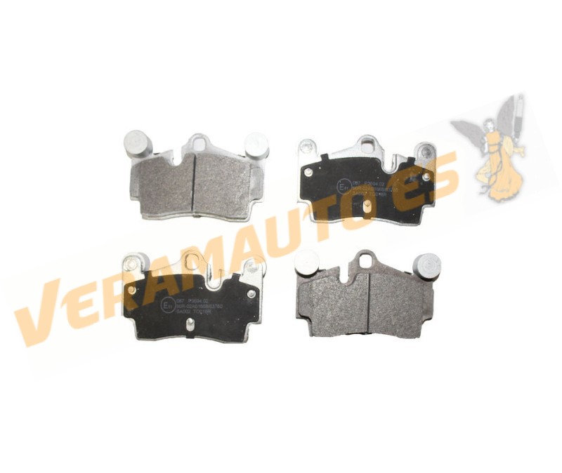 Pastillas de Freno ABAKUS | Audi Q7 | Porsche Cayenne | Volkswagen Touareg | Eje Trasero | Frenos Brembo | OEM 95535293902