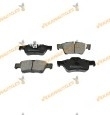 Abakus Rear Brake Pads for Mercedes G-Class W463 GL-Class X164 ML W164 R-Class W251 | OEM Similar to 44205220 | A1644202720