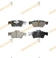 Abakus Rear Brake Pads for Mercedes G-Class W463 GL-Class X164 ML W164 R-Class W251 | OEM Similar to 44205220 | A1644202720