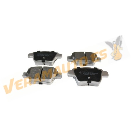 Pastillas de Freno Citroen C4 (LA | LC | LR) | Peugeot 207 | 307 | Traseras | No Preparado Indicador Desgaste | OE 1607961680
