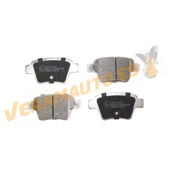 Brake Pads Citroen C4 (LA | LC | LR) | Peugeot 207 | 307 | Rear | Not Prepared Wear Indicator | OE 1607961680
