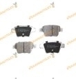 Brake Pads Citroen C4 (LA | LC | LR) | Peugeot 207 | 307 | Rear | Not Prepared Wear Indicator | OE 1607961680
