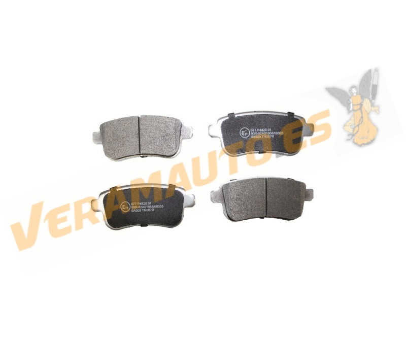 Pastillas Freno Renault Captur | Clio | Fluence | Megane | Scenic | Traseras | No Preparado Indicador Desgaste | OEM 440601416R