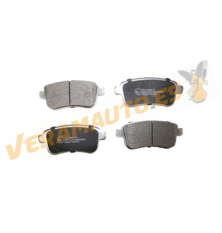 Pastillas Freno Renault Captur | Clio | Fluence | Megane | Scenic | Traseras | No Preparado Indicador Desgaste | OEM 440601416R
