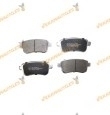 Brake Pads Renault Captur | Clio | Fluence | Megane | Scenic | Rear | Not Prepared Wear Indicator | OEM 440601416R