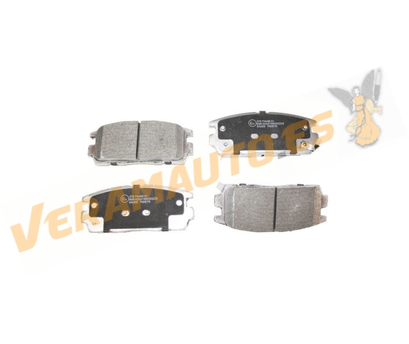 Brake Pads | Opel Antara | Chevrolet Captiva | Rear Axle | With Acoustic Wear Indicator | OEM 19168900