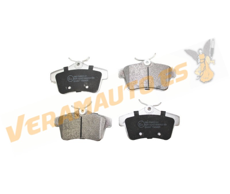 Brake Pads Abakus | Ford Galaxy Mondeo S-Max | Front axle | With Acoustic Wear Indicator | OEM DG9Z2001F