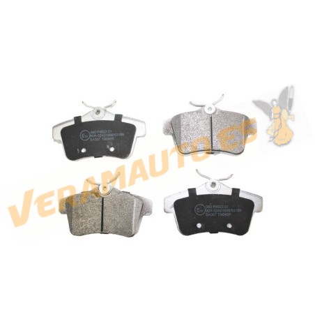 Pastillas Freno Citroen C4 (II | III) C4 Picasso II DS4 (NX) DS5 | Peugeot 3008 | 308 | 5008 | 508 | Eje Trasero | OE 1636411280