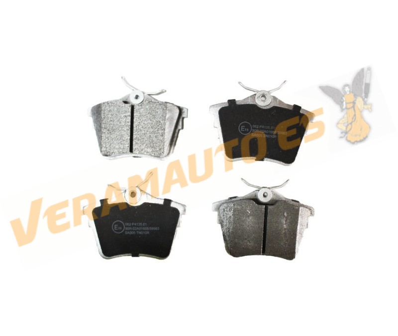 Pastillas de Freno Traseras Citroen C5 III De 2008 a 2017 | Peugeot 407 De 2004 a 2011 | OEM Similar 4252.79 | E172240 | 4254.91