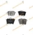Pastillas de Freno Traseras Citroen C5 III De 2008 a 2017 | Peugeot 407 De 2004 a 2011 | OEM Similar 4252.79 | E172240 | 4254.91